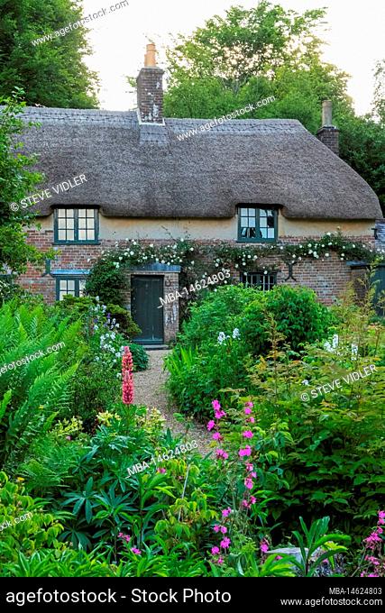 England, Dorset, Dorchester, Hardy's Cottage, Higher Bockhampton Village, The Birthplace of the English Author Thomas Hardy