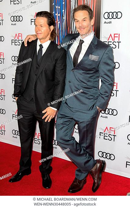 AFI FEST 2016 Presented By Audi - Closing Night Gala - Screening of Lionsgate's 'Patriots Day' Featuring: Mark Wahlberg, Peter Berg Where: Hollywood, California