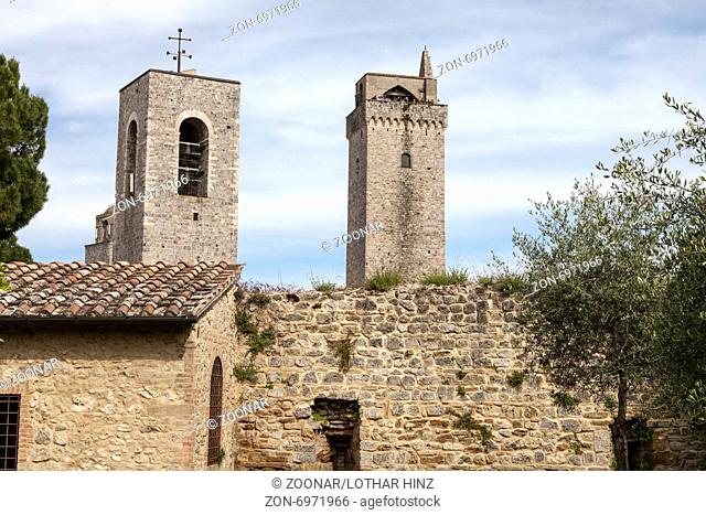 San Gimignano, Belfrey of Collegiata Santa Maria