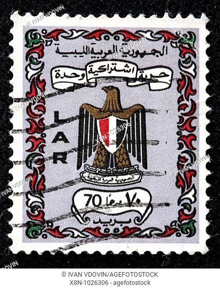 Postage stamp, Libya