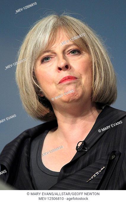 Theresa May MP Home Secretary Conservative Party Conference 2010 The ICC, Birmingham, England 05 October 2010 Theresa May Mp