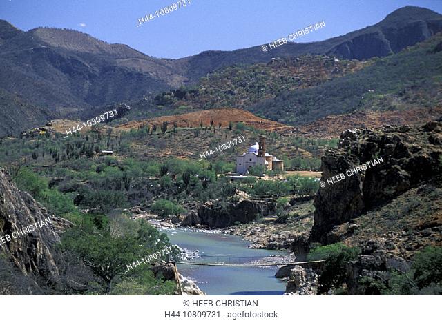 Estado de Chihuahua, Cobre, Mission de Satevo, Parque Natural Barranca del Cobre, Sierra Madre Occidental Mexico, No