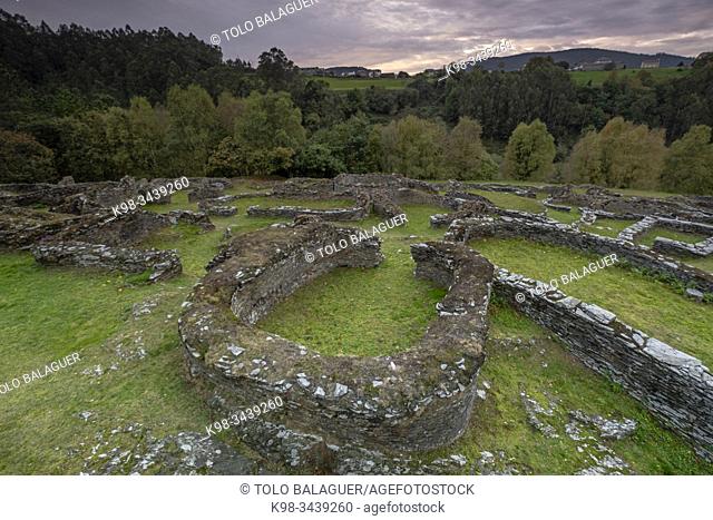 castro de Coaña , siglo IV a. C. , Monumento Histórico Artístico, Villacondide, Coaña (Asturias,