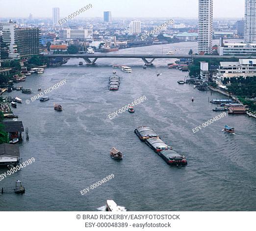 Chao Praya River. Bangkok. Thailand