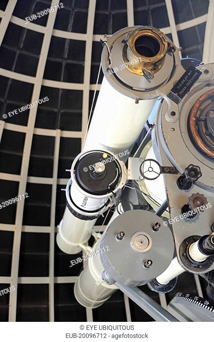 Telescope detail, Griffith Park Observatory