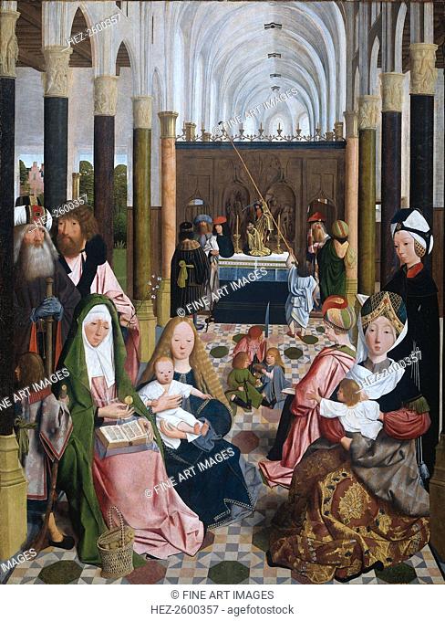 The Holy Kinship, 1493. Found in the collection of the Museum Boijmans Van Beuningen, Rotterdam