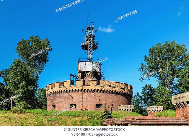Former fortress Fort Aniola from 1858 Because of his resemblance to the building in Rome also 'Castel Sant'Angelo' called, Swinoujscie, West Pomerania, Poland