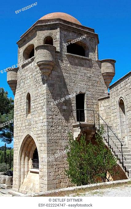 Die Klosterkirche Filerimos auf der griechischen Insel Rhodos