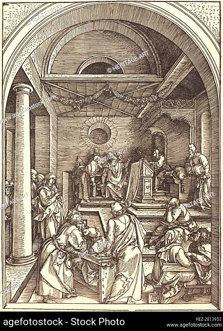 Christ among the Doctors, c. 1503/1504. Creator: Albrecht Durer