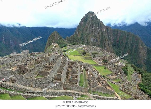Machu Picchu die Inkastadt in den Wolken
