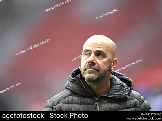coach Peter BOSZ (LEV) Soccer 1. Bundesliga, 20th matchday, Bayer 04 Leverkusen (LEV) - VfB Stuttgart (S) 5: 2, on February 6, 2021 in Leverkusen / Germany