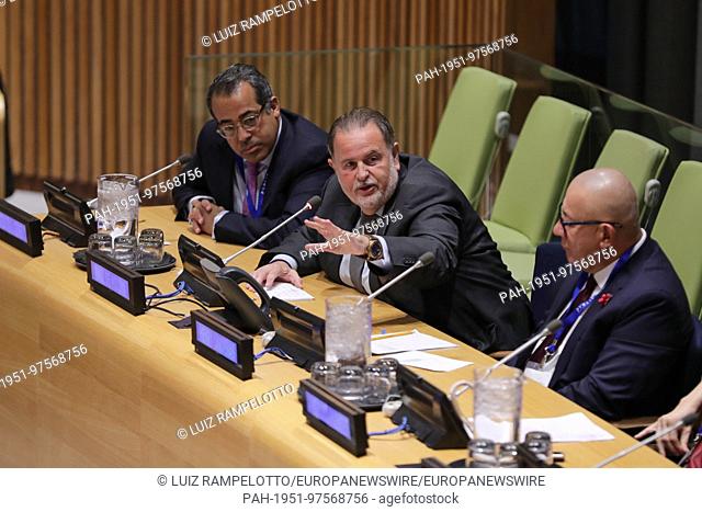 United Nations, New York, USA, December 01 2017 - Henry Cardenas, Raul De Molina and Francisco J. Cerezo During the 2017 Latino Impact Summit Meetings today at...