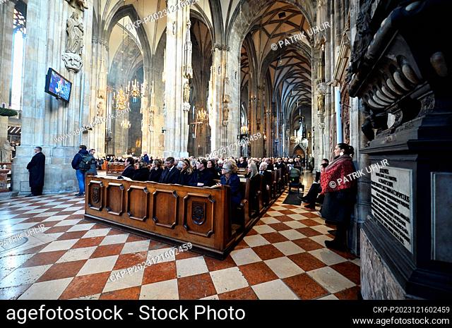 Requiem mass in commemoration of late Czech ex-minister Karel Schwarzenberg is to be celebrated in St. Stephen's Cathedral (Stephansdom) in Vienna, Austria