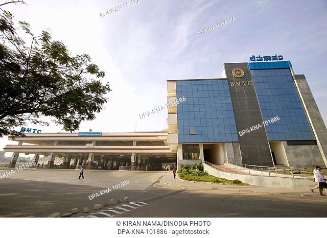 BMTC bus stand modern new building ; Bangalore ; Karanataka ; India