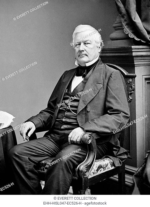 Millard Fillmore became president on the death of Zachary Taylor in July 1850. In his first months he continued his support of the Compromise of 1850 bill
