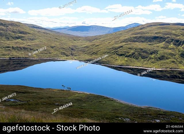 highland mountains in the area of Kinlochleven in Scotland