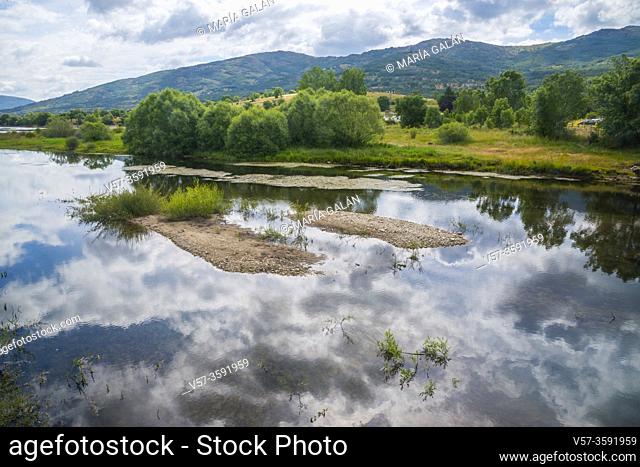 Pinilla reservoir. Pinilla del valle, Madrid province, Spain