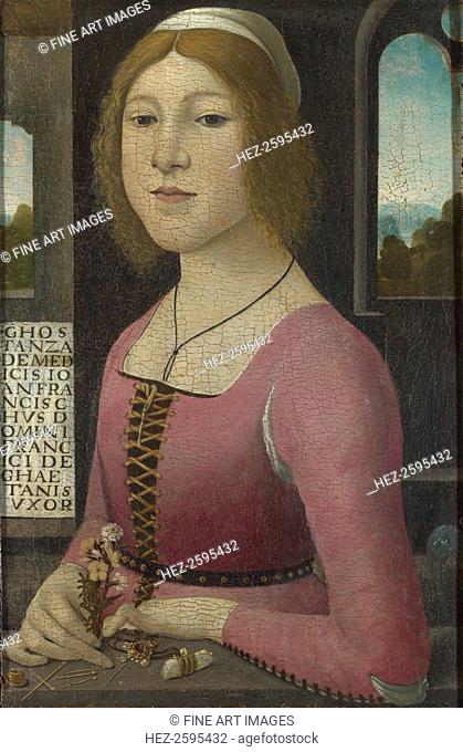 Costanza Caetani, ca 1485. Found in the collection of the National Gallery, London