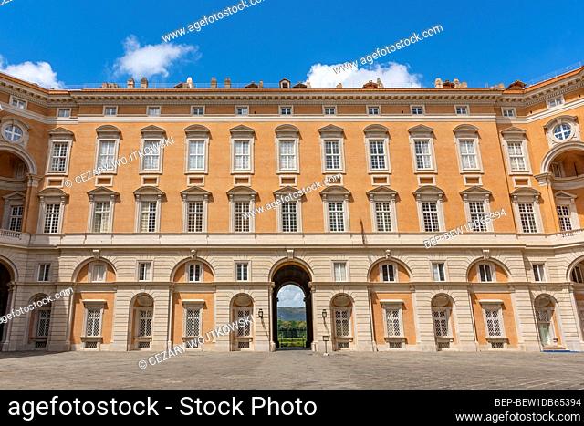 The Royal Palace of Caserta (Reggia di Caserta) a former royal residence in Caserta, southern Italy