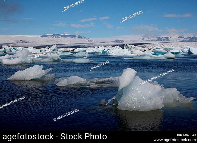 Joekulsarlon Glacier Lagoon in Iceland