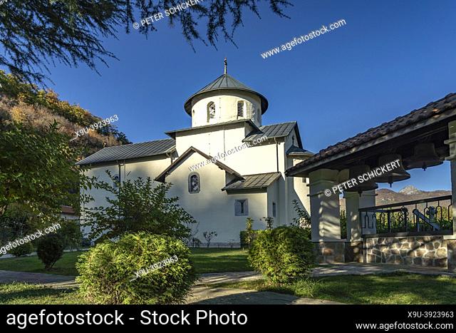 Serbian Orthodox Moraca monastery near Kolašin, Montenegro, Europe