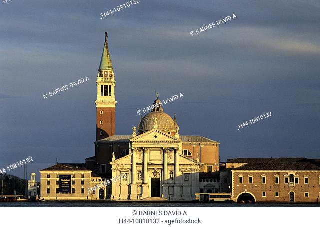 church, Italy, Europe, San Giorgio Maggiore, Palladio, Venice