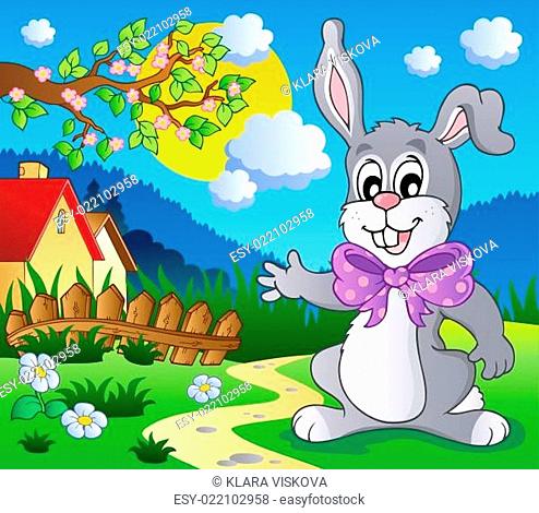 Easter bunny theme image 5