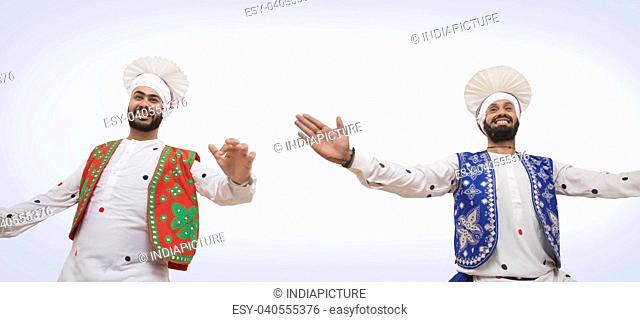 Sikh Men Dancing