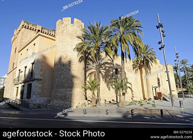 Archaeological and Historical Museum, Moorish Municipal Palace, Elche, Valencia, Costa Blanca, Spain, Elx, Europe