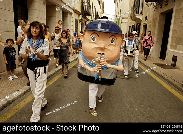 SPAIN (Maó-Menorca) 2011 . Balearic Islands. Fiestas de GrÃ cia
