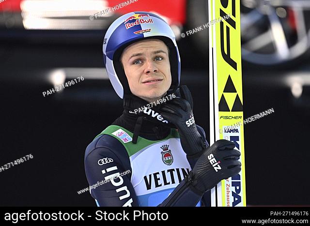 Positive corona test-Andreas WELLINGER (GER) threatens to end the Olympics!. archive photo; Andreas WELLINGER (GER), action, single image, cut single motif