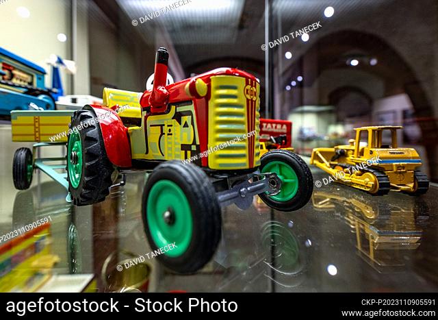 The Museum of East Bohemia in Hradec Kralove has prepared the exhibition The Magic of Toys, which presents toys mainly from the second half of the 20th century