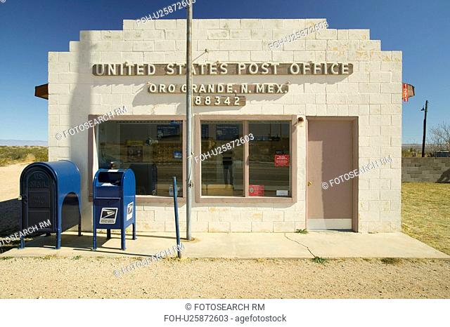 US Post Office in Oro Grande, New Mexico, zip code 88342