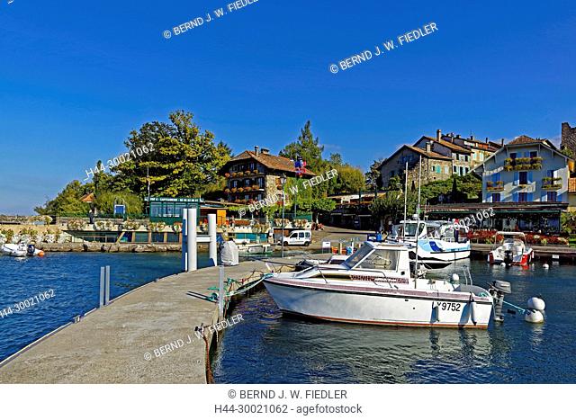 Sportboothafen, Port de Plaisance, Uferpromenade, Genfer See