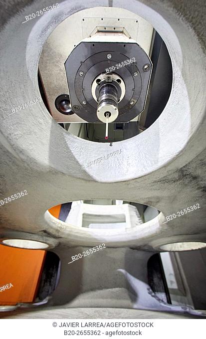 Three-dimensional measurement. Machining Center. CNC. Vertical lathe. Machine Tools Company. Gipuzkoa . Basque Country. Spain. Europe