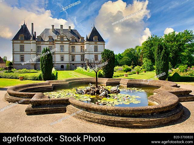 Castle of Cormatin, Saone-et-Loire Department, Burgundy Region, Maconnais Area, France, Europe