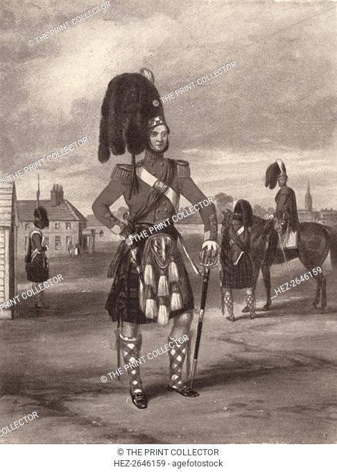 'The 93rd (Sutherland) Highlanders (Review Order)', c1820-1870, (1909). Artist: John Harris Junior