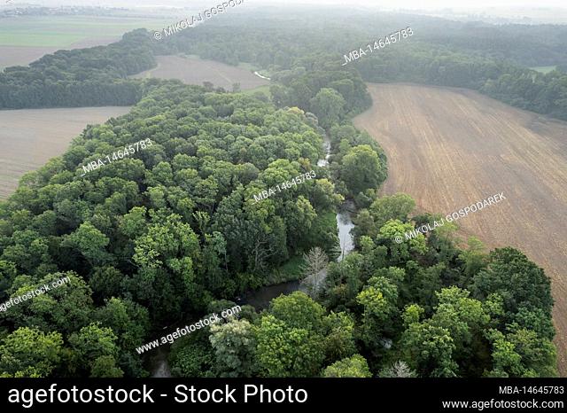 Europe, Poland, Lower Silesia, Bystrzyca river near Mietkow