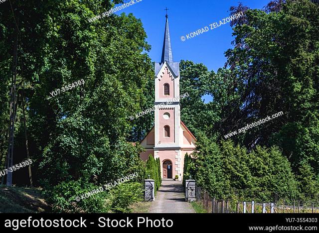 Saint Joseph church in Wicimice village within Gryfice County, West Pomeranian Voivodeship of Poland