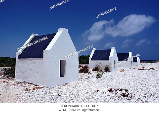 Slave huts White Slave, Bonaire, Netherlands Antilles, Bonaire