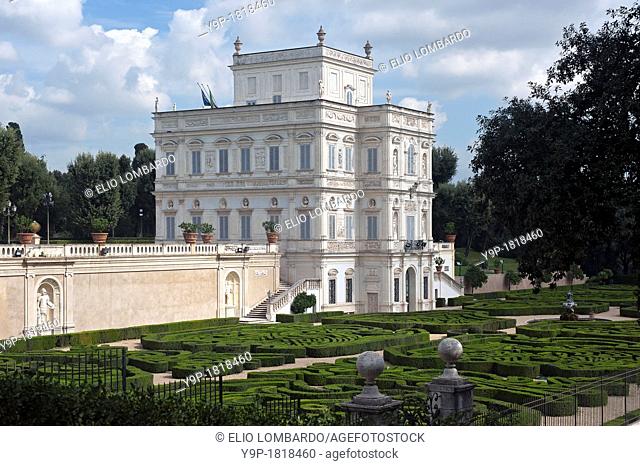 Villa Doria Pamphili, the Casino del Bel Respiro  Rome, Italy, Lazio, Europe
