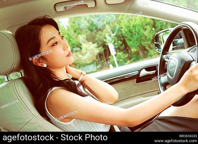 On the driver's tired of young women