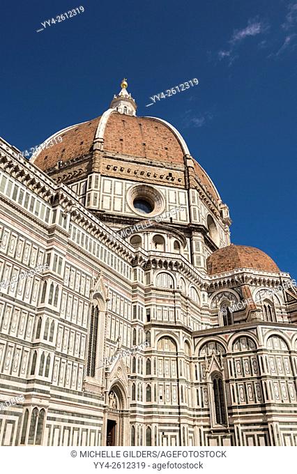 Dome of the Basillica di Santa Maria del Fiore, Il Duomo di Firenze, Florence, Italy