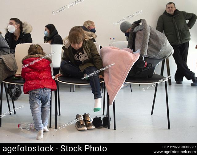 The new regional assistance centre for Ukrainian refugees started operating on March 3, 2022, at the Central Bohemian Gallery (GASK) in Kutna Hora