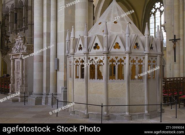 Germany, Saxony - Anhalt, Magdeburg, Dom, Cathedral, interior,