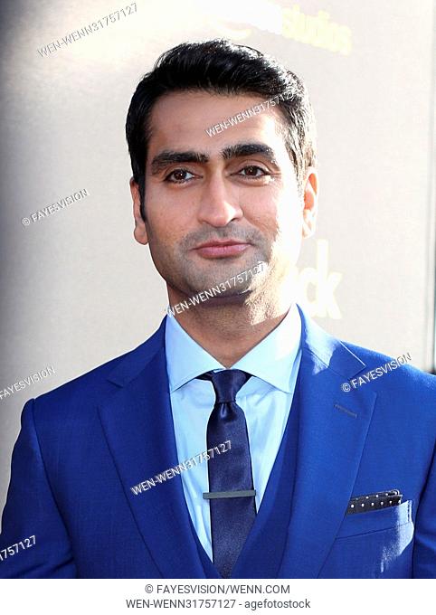 Premiere Of Amazon Studios And Lionsgate's ""The Big Sick"" Featuring: Kumail Nanjiani Where: Hollywood, California, United States When: 12 Jun 2017 Credit:...