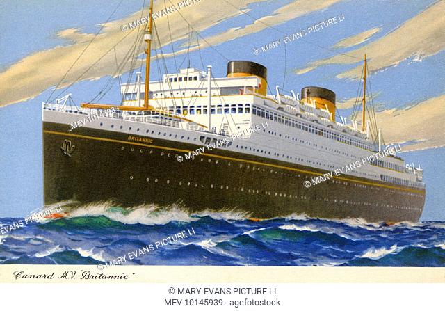 Cunard MV Britannic cruse ship