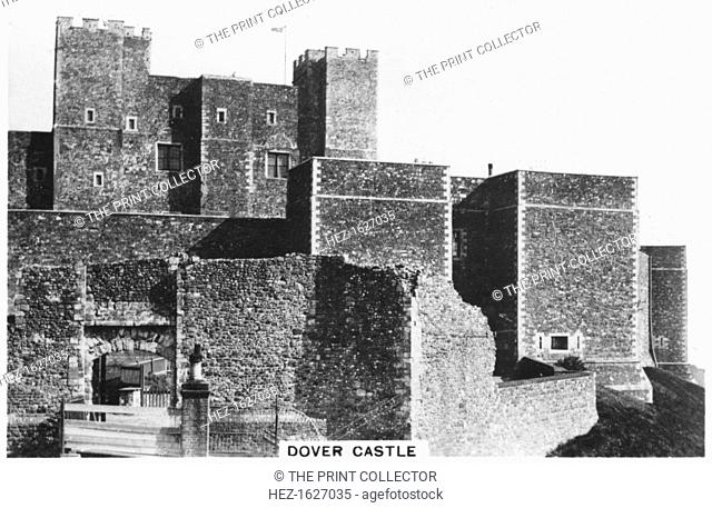 Dover Castle, 1936. Sights of Britain, second series of 48 cigarette cards, issued with Senior Service, Junior Member, and Illingworth cigarettes