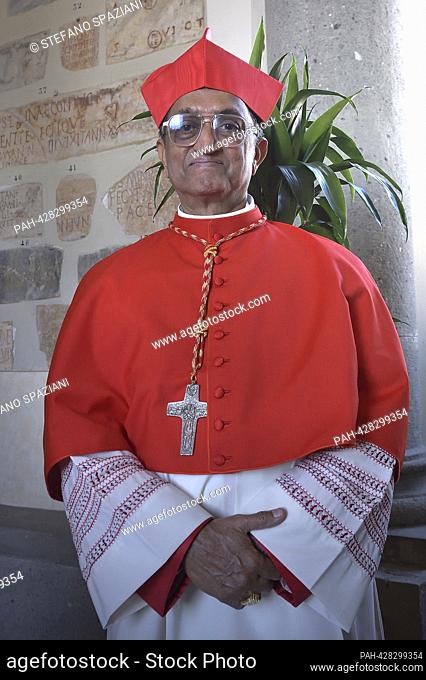 VATICAN CITY, VATICAN - SEPTEMBER 30: Newly appointed Cardinal Penang Sebastian Francis poses for a portrait during the courtesy visits, following a consistory