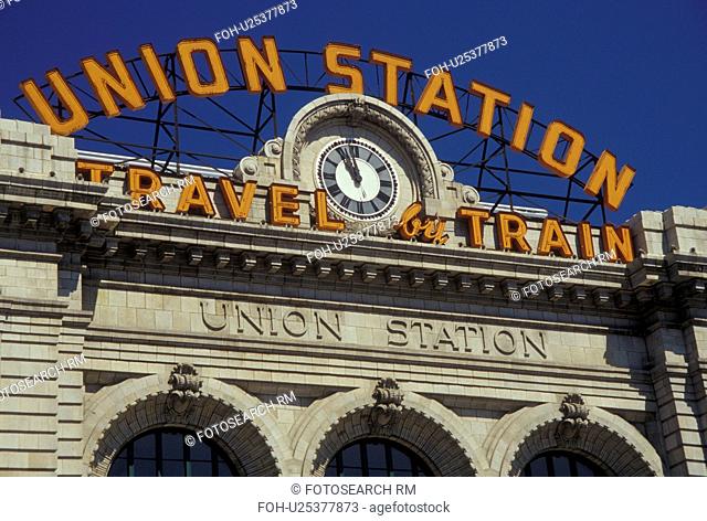 Denver, CO, Colorado, Union Station, train station